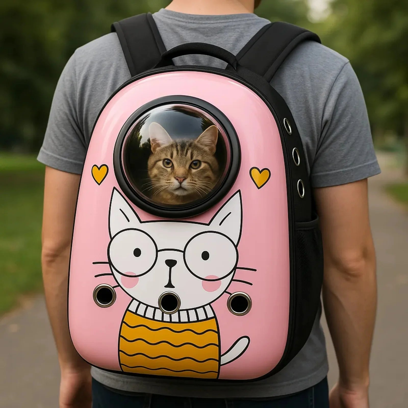 Cartoon Cat Backpack